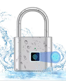 🔐 CANDADO CON HUELLA DACTILAR, Seguridad Inteligente👆