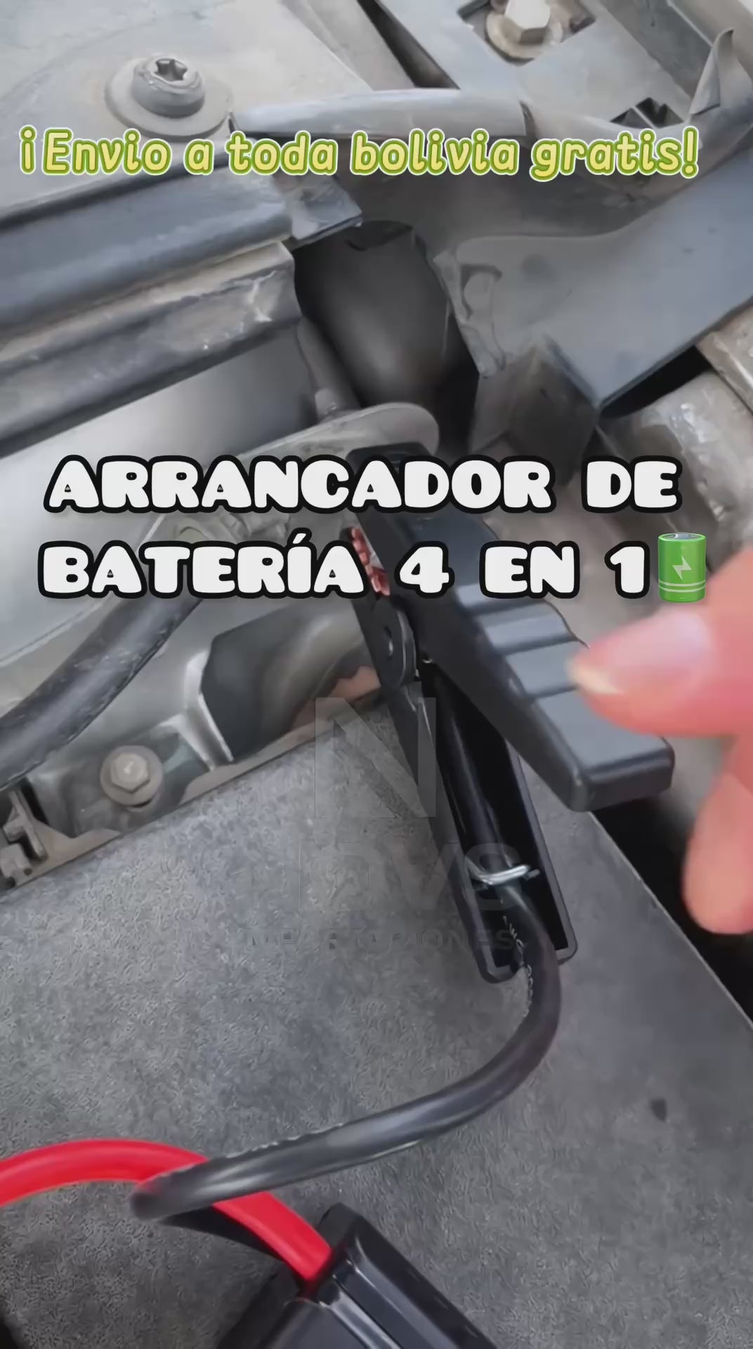 Cargar video: Arrancador 4 en 1 ⚡🚗